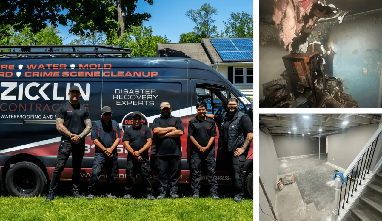 Zicklin Contracting Team | fire restoration company | water damage restoration company | fire damage clean up | fire water damage clean up |